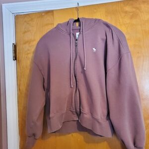 Abercrombie Zip-Up Hoodie Large